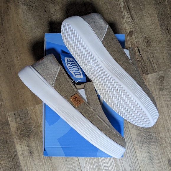 Hey Dude, Men's Sunapee M Craft Shoes, Size 10, Olive, NIB - Picture 2 of 11